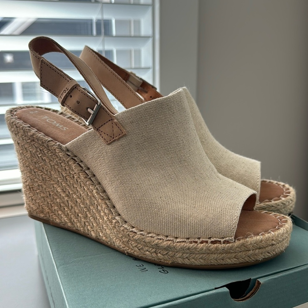 TOMS MONICA NATURAL OXFORD